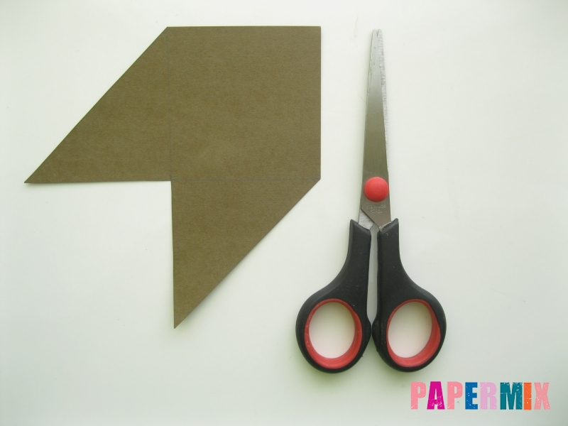 Как сделать закладку мишку из бумаги своими руками - шаг 3