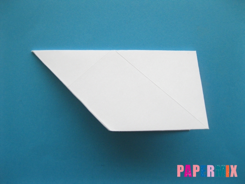 Как сделать голубя из бумаги поэтапно - шаг 5
