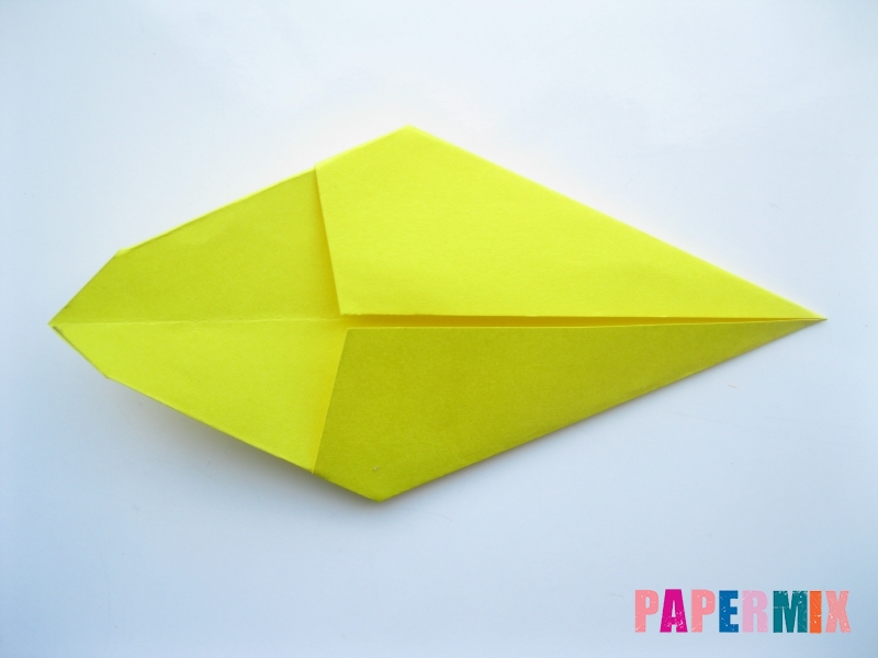 Как сделать льва из бумаги (оригами) своими руками - шаг 4