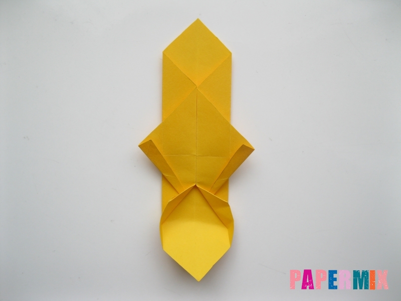 Как сделать медведя из бумаги (оригами) своими руками - шаг 10