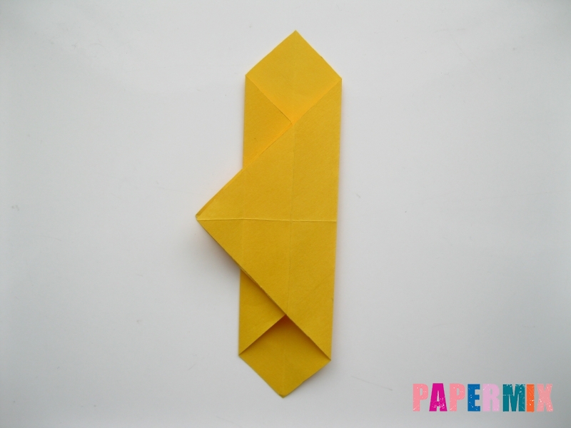 Как сделать медведя из бумаги (оригами) своими руками - шаг 7