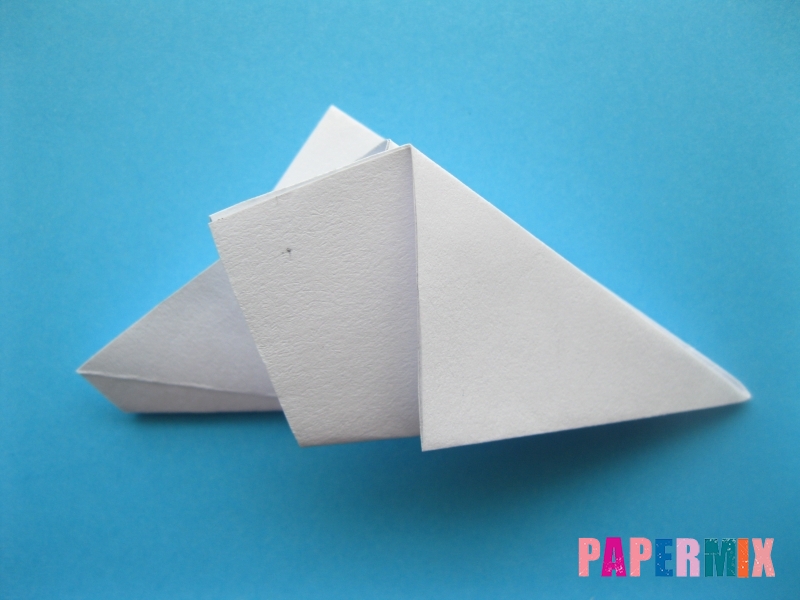 Как сделать морскую звезду из бумаги (оригами) поэтапно - шаг 8