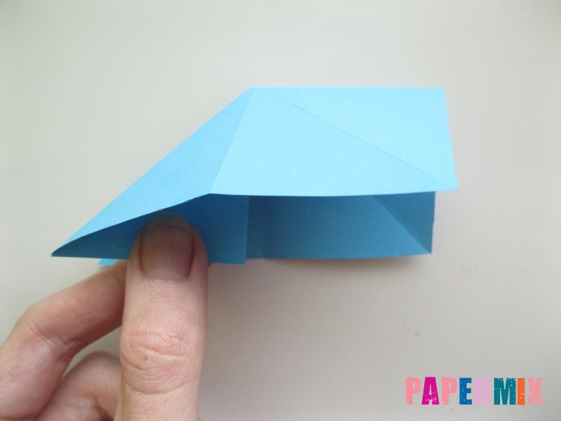 Как сделать объемную бабочку из бумаги поэтапно - шаг 6