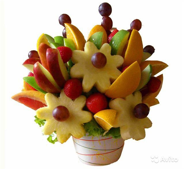 Букети з фруктів своїми руками