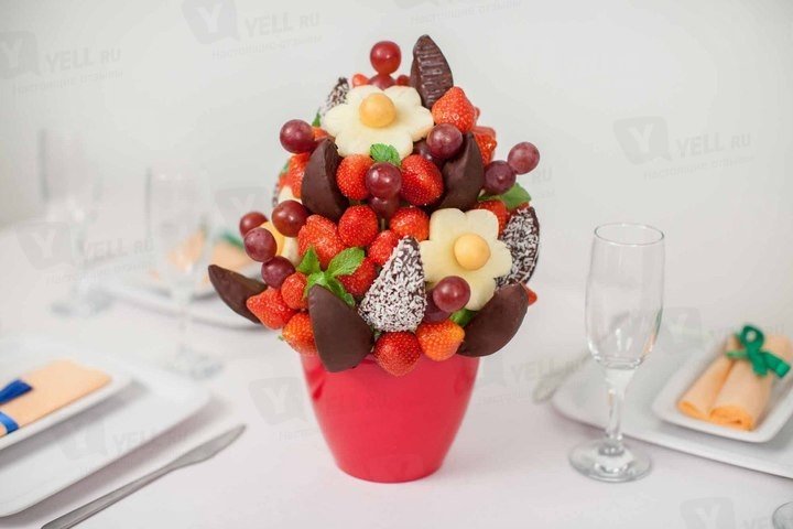 Букети з фруктів своїми руками