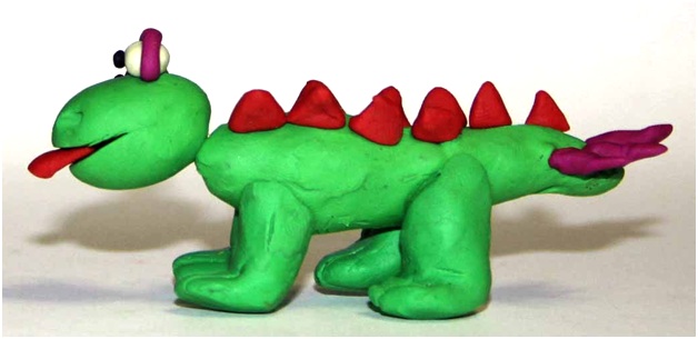 игрушка стегозавр