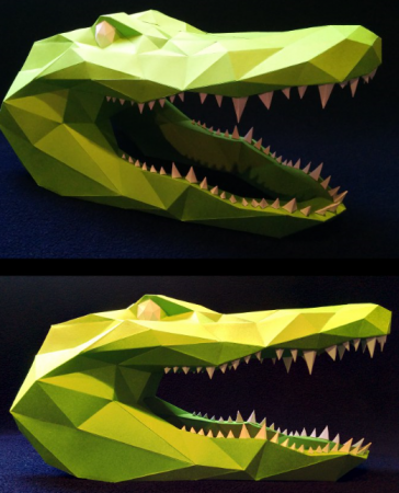 Голова крокодила