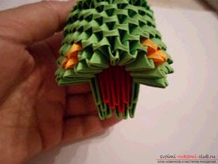 модульное оригами дракон. Фото №93