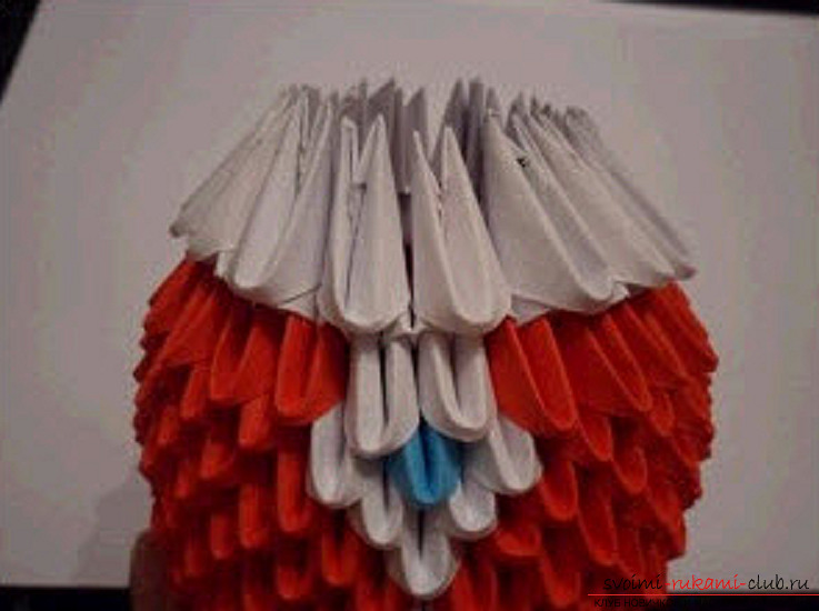 модульное оригами дракон. Фото №105