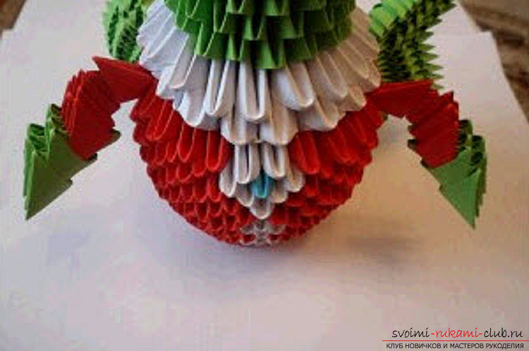 модульное оригами дракон. Фото №65