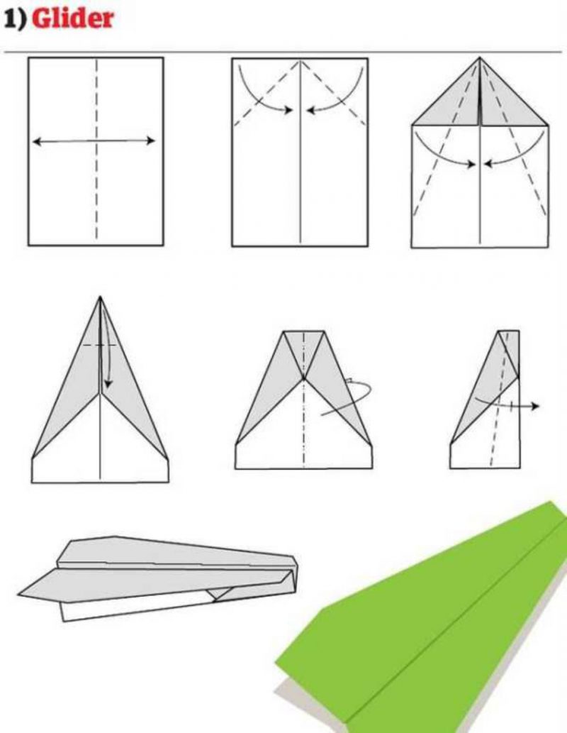 Схема простого самолетика