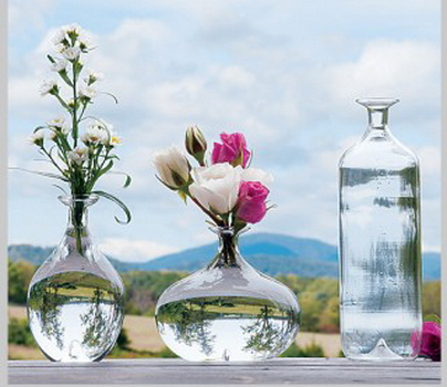 Стеклянные вазы