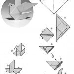 Як зробити голуба з паперу в техніці орігамі