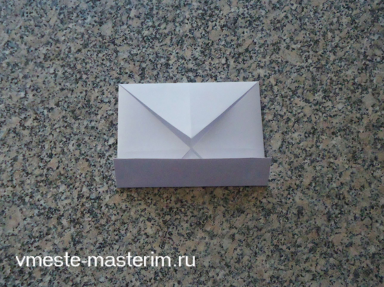 коробка из бумаги оригами