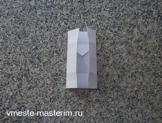 коробка из бумаги оригами
