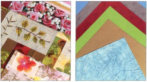 Двусторонняя и цветная бумага для оригами