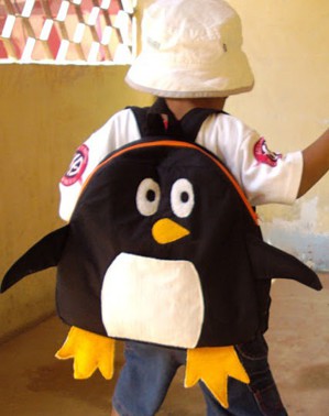 Рюкзак-пингвин