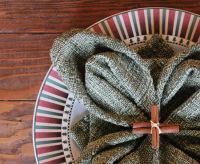 Оригами из салфеток