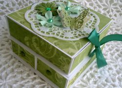 Как сделать шкатулку из бумаги
