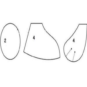 выкройки игрушек подушек 2