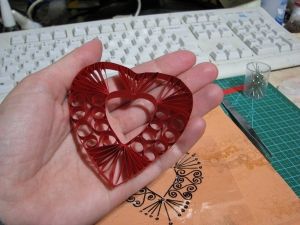 как сделать сердце из бумаги 33