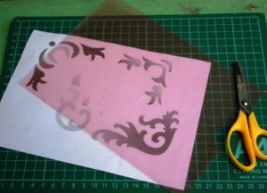 Как сделать трафарет своими руками 2