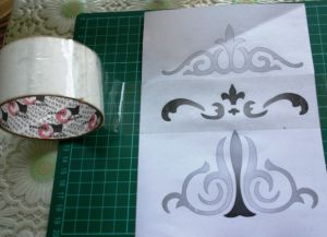 Как сделать трафарет своими руками 6