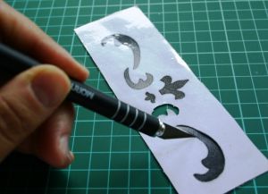 Как сделать трафарет своими руками 9