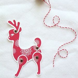 поделка олень 1