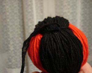 как сделать птичку из ниток 111