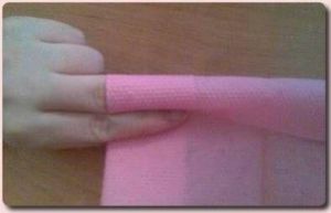 розы из салфеток мастер класс3