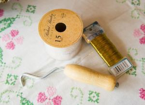 мастер класс брошь букет 2