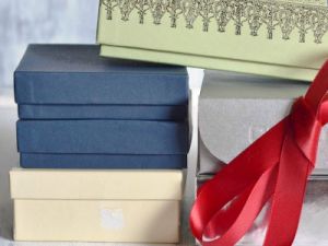 как красиво украсить коробку 15