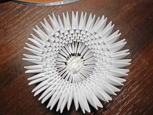 Как сделать лебедя из модулей28