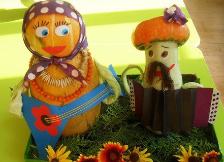 Поделки дары осени для детского сада9