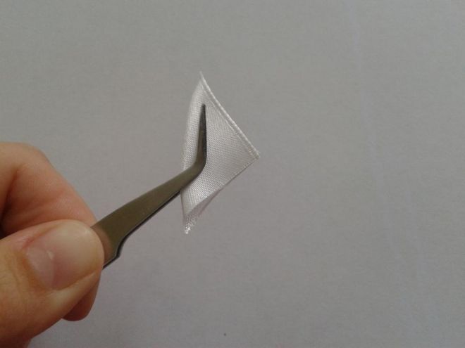 ромашка канзаши 4