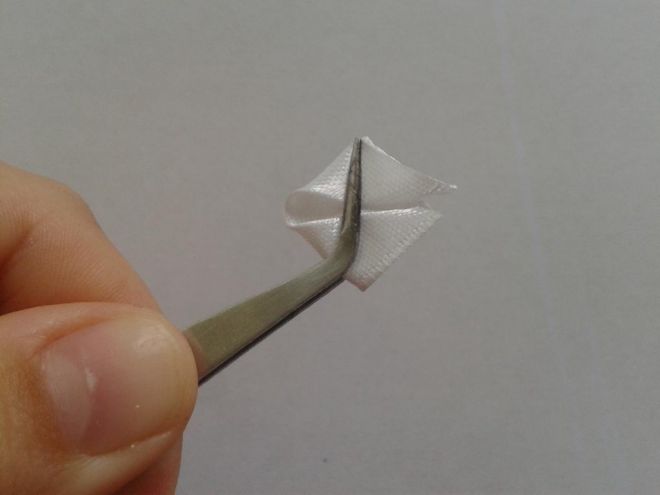 ромашка канзаши 6