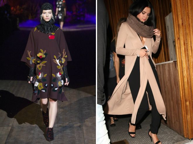 капор с пальто 2018