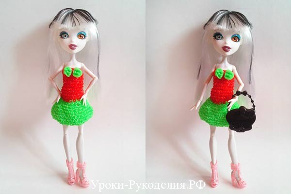 платье для куклы