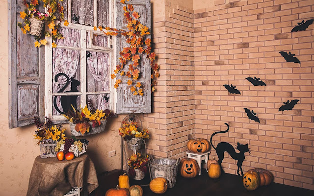 Декор для дома на Хэллоуин своими руками http://prazdnichnymir.ru/