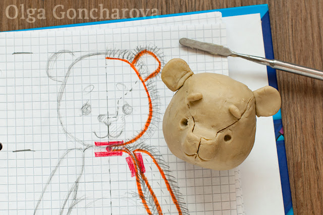  Мастер-класс Ольги Гончаровой: Выкройка мишки тедди с нуля / How to make a teddy bear pattern from scratch Olga Goncgarova