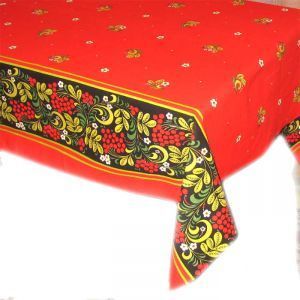 Tablecloth Khohloma Style