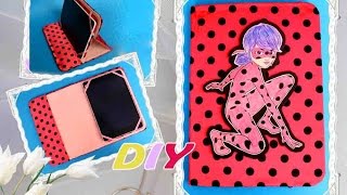 DIY.Чехол-книжка для планшета своими руками с Леди Баг.