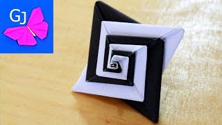 Оригами Юла из бумаги