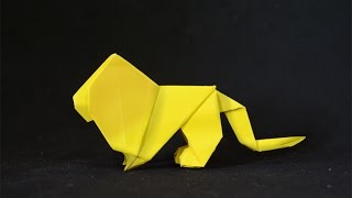 Origami: Lion