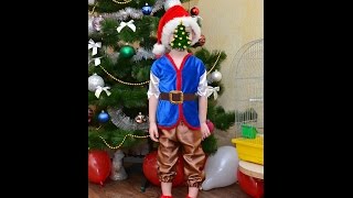 Новогодний костюм Гномика. Шьём сами | New Year gnome costume