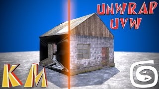 UV развёртка (Урок 3d max для начинающих) UVW Unwrap