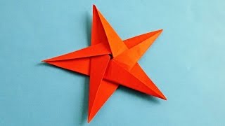 Как сделать звезду из бумаги / Оригами звезда из бумаги / Origami star