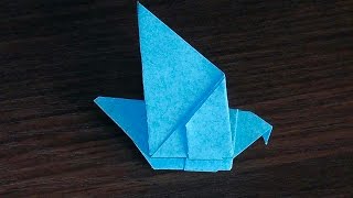 Оригами голубь из бумаги для начинающих
