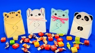 DIY Kawaii КОРОБОЧКА ДЛЯ ПОДАРКА из бумаги ❤️ Милые животные